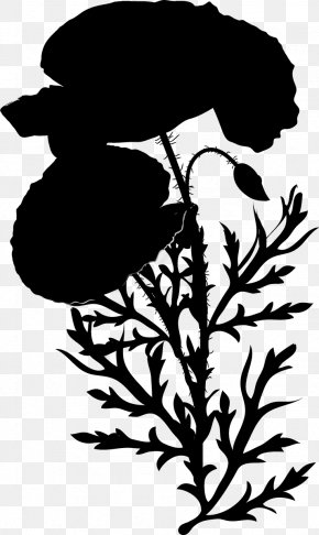 Clip Art Flower Leaf Plant Stem Silhouette, PNG, 500x563px, Flower