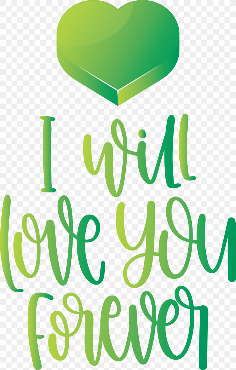 Love You Forever Valentines Day Valentines Day Quote, PNG, 1912x3000px, Love You Forever, Green, Leaf, Line, Logo Download Free
