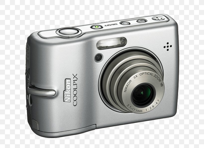 Nikon Coolpix L10 Nikon Coolpix L11 Nikon Coolpix L12 Nikon Coolpix S200, PNG, 700x595px, Nikon Coolpix L10, Camera, Camera Lens, Cameras Optics, Digital Camera Download Free