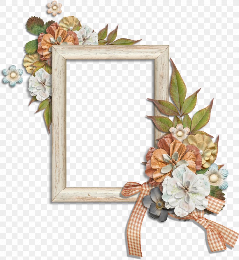 Picture Frames Floral Design Digital Scrapbooking Bed Frame, PNG, 2575x2804px, Picture Frames, Bed Frame, Cut Flowers, Decor, Digital Photo Frame Download Free