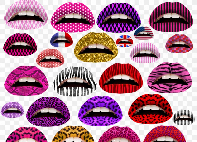 Violent Lips Tattoo Cosmetics Moustache, PNG, 876x630px, Lip, Abziehtattoo, Animal Print, Cosmetics, Face Download Free