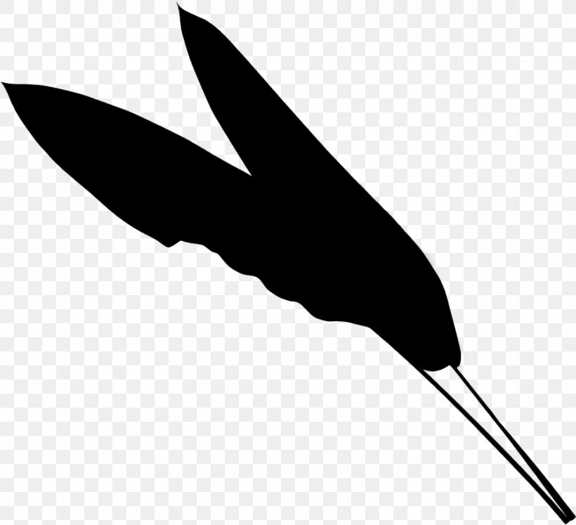 Leaf Clip Art Line Quill, PNG, 896x817px, Leaf, Blackandwhite, Feather, Logo, Pen Download Free