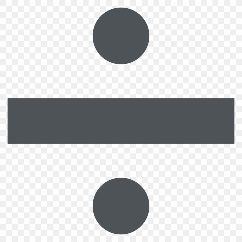 Obelus Emoji Division Symbol Sign, PNG, 1024x1024px, Obelus, Black, Brand, Diagram, Division Download Free