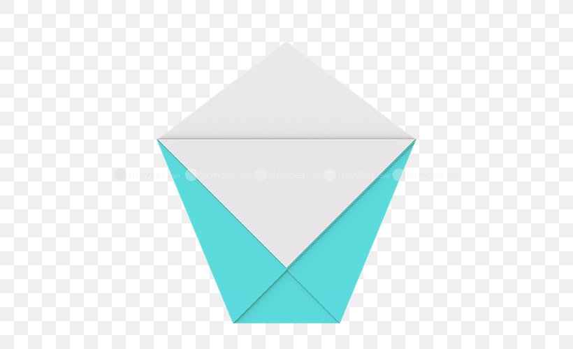 Paper Plane Origami Triangle Line, PNG, 500x500px, Paper, Aqua, Art, Azure, Box Download Free