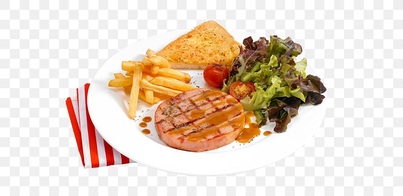 French Fries Full Breakfast Vegetarian Cuisine Steak Frites Food, PNG, 700x400px, Watercolor, Cartoon, Flower, Frame, Heart Download Free