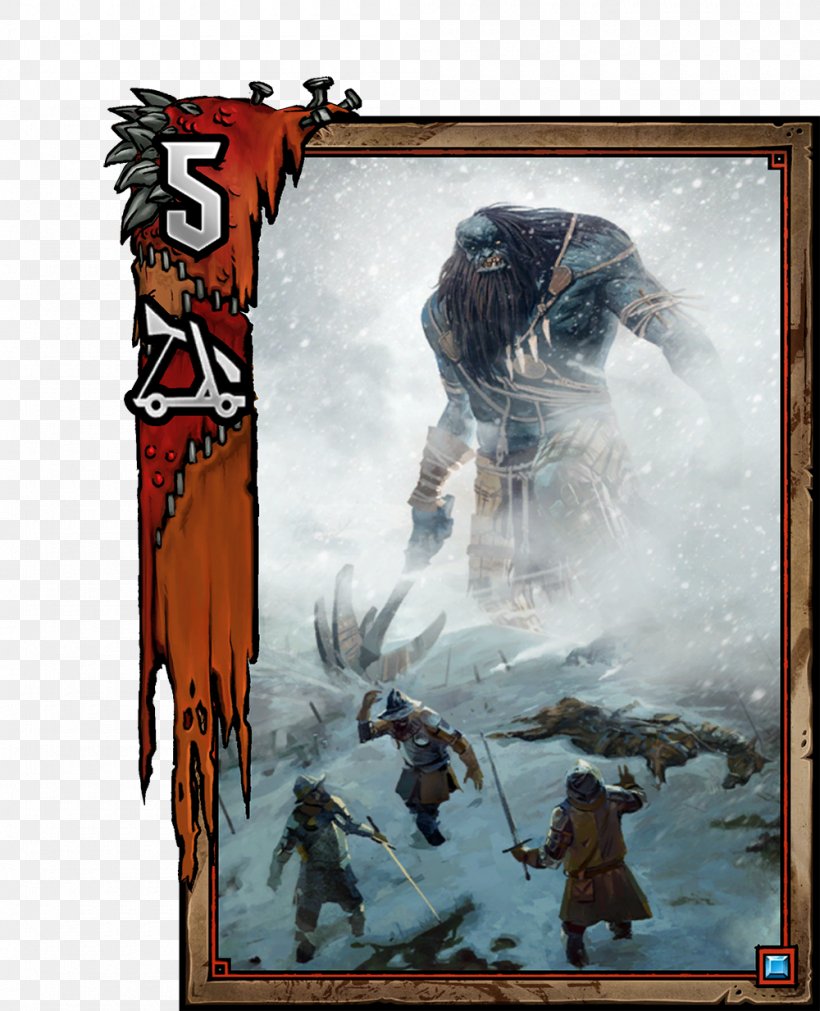 Gwent: The Witcher Card Game The Witcher 3: Wild Hunt CD Projekt, PNG, 1000x1234px, Gwent The Witcher Card Game, Art, Cd Projekt, Game, Ice Giant Download Free