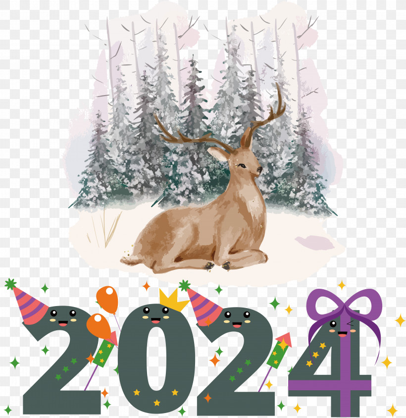 Reindeer, PNG, 4481x4617px, Reindeer, Antler, Bauble, Christmas, Deer Download Free