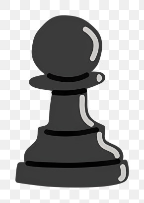 Chess Pawn - Black Chess Pawn PNG
