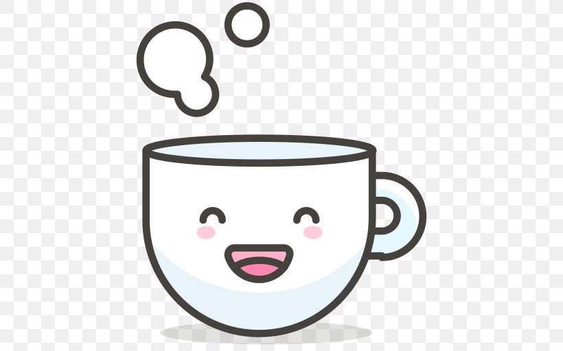 Coffee Cafe Clip Art Tea, PNG, 512x512px, Coffee, Cafe, Cartoon, Cheek, Coffee Cup Download Free