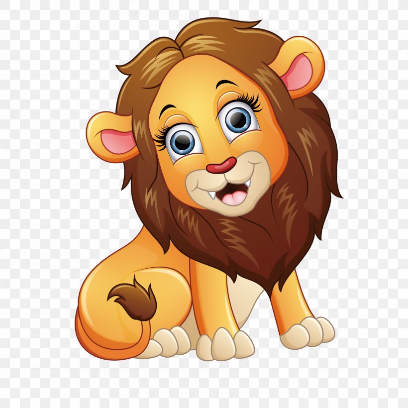 Lovely Lion, PNG, 1800x1800px, Lion, Animal, Art, Big Cats, Carnivoran Download Free