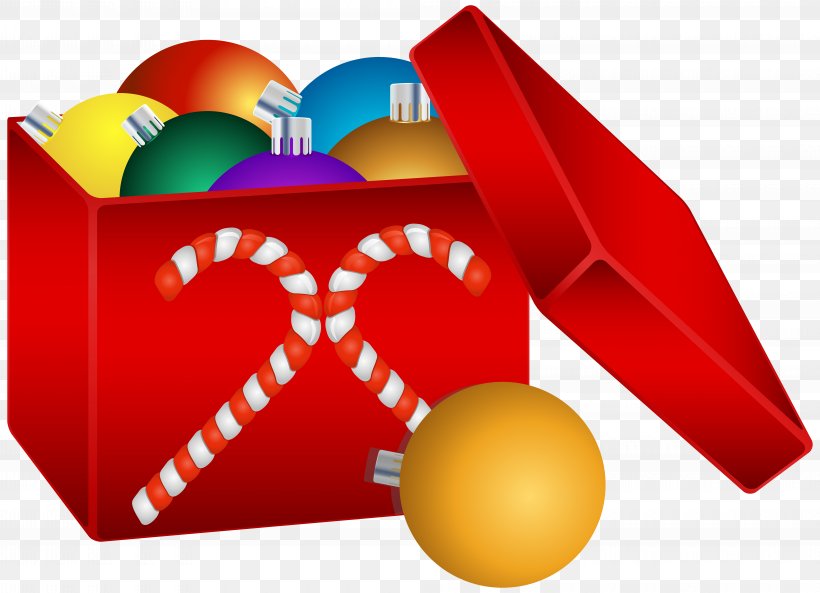 Christmas Ornament Ball Box Clip Art, PNG, 8000x5791px, Christmas, Ball, Box, Cardboard Box, Christmas Decoration Download Free