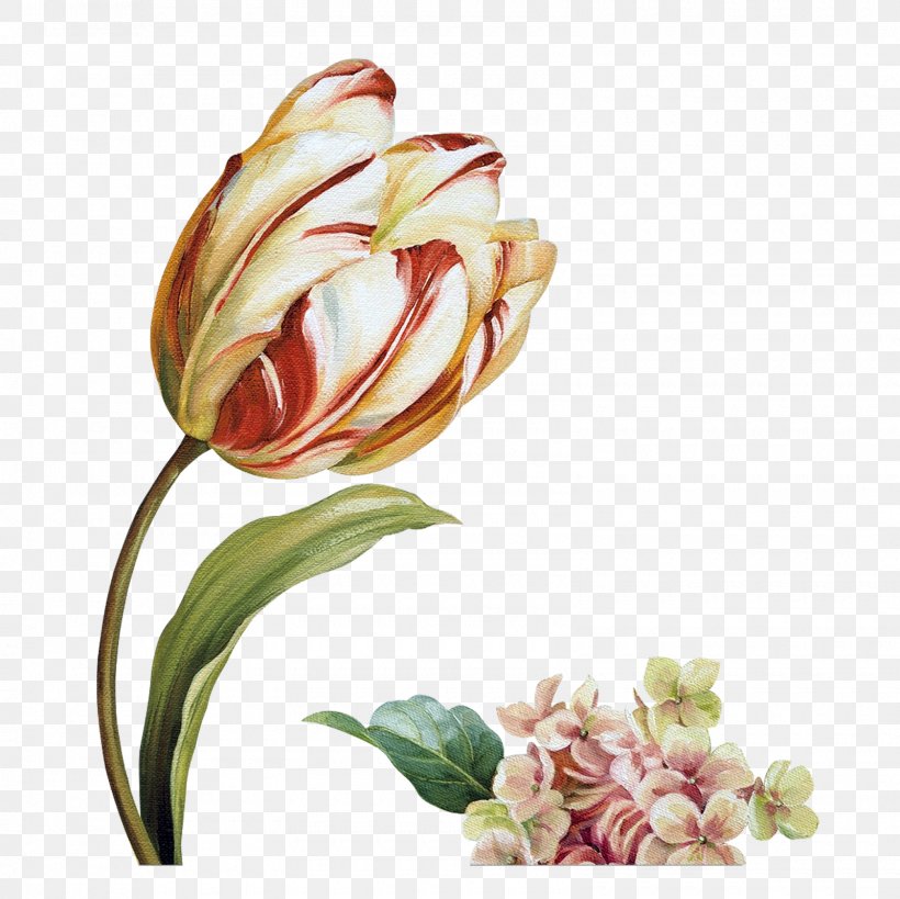 Cut Flowers Floral Design Painting, PNG, 1600x1600px, Flower, Art, Cut Flowers, Decoupage, Drawing Download Free
