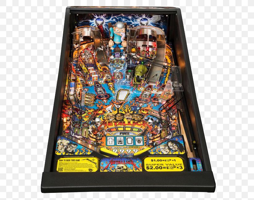 The Pinball Arcade Stern Electronics, Inc. Metallica Arcade Game, PNG, 646x646px, Watercolor, Cartoon, Flower, Frame, Heart Download Free