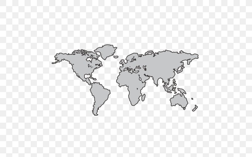 World Map Stock Photography, PNG, 512x512px, World, Black And White, Business, Drawing, Mammal Download Free