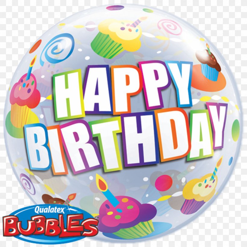 Balloon Cupcake Muffin Bubble 56 Birthday, PNG, 1000x1000px, Balloon, Birthday, Bubble, Centimeter, Cupcake Download Free