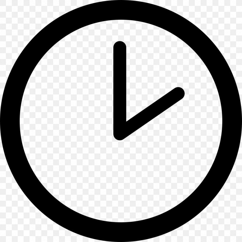 Clock Download Font Awesome, PNG, 980x980px, Clock, Alarm Clocks, Area, Black And White, Countdown Download Free