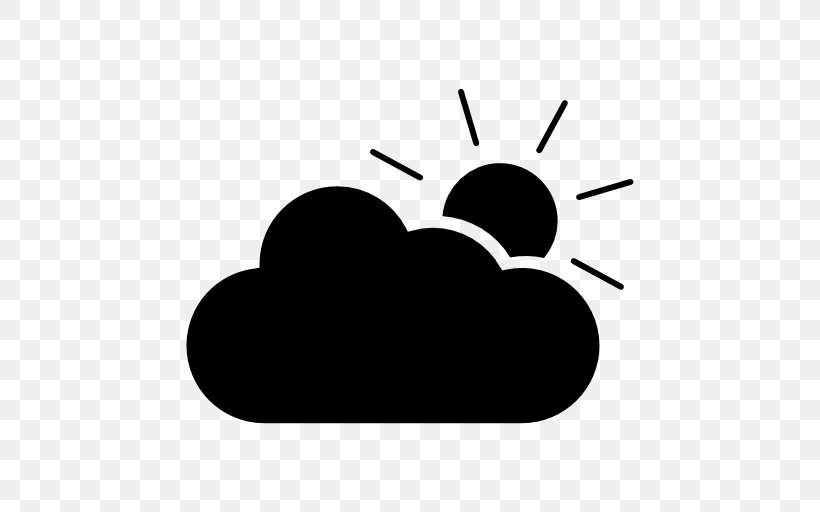 Cloud Symbol Clip Art, PNG, 512x512px, Cloud, Black, Black And White, Heart, Logo Download Free