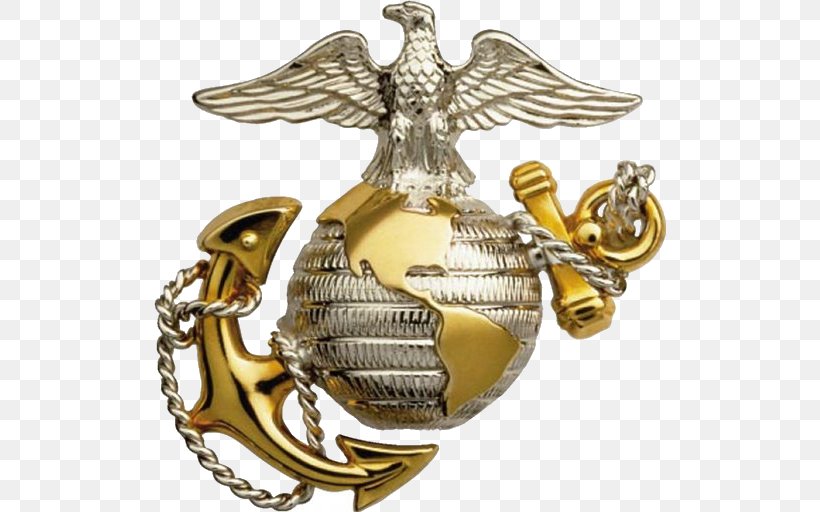 Eagle, Globe, And Anchor United States Marine Corps Leading Marines Continental Marines, PNG, 512x512px, Eagle Globe And Anchor, Anchor, Brass, Continental Marines, Decal Download Free