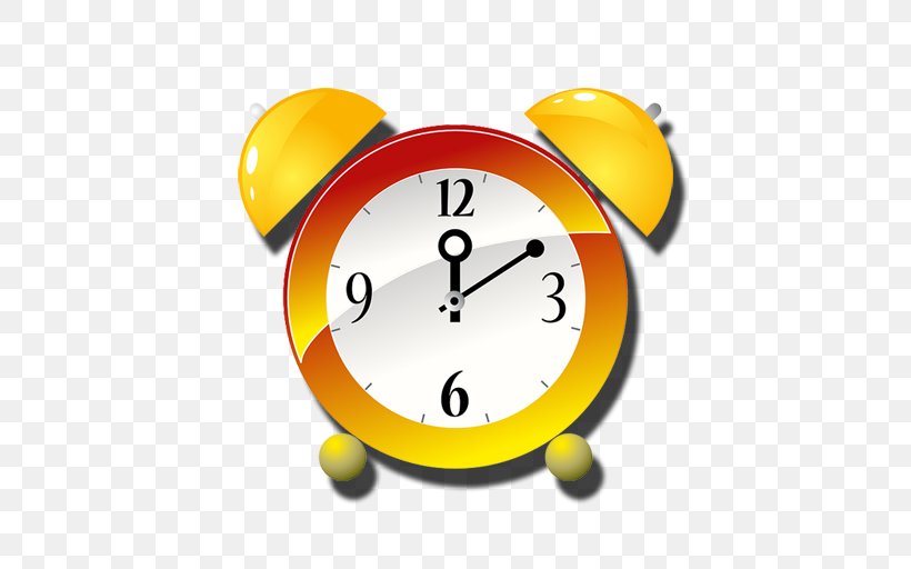 Emoticon Smile, PNG, 512x512px, Clock, Alarm Clock, Alarm Clocks, Chronograph, Chronometer Watch Download Free