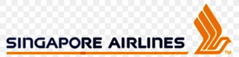 Logo Product Design Brand Font, PNG, 2048x492px, Logo, Airline, Brand, Orange, Singapore Airlines Download Free