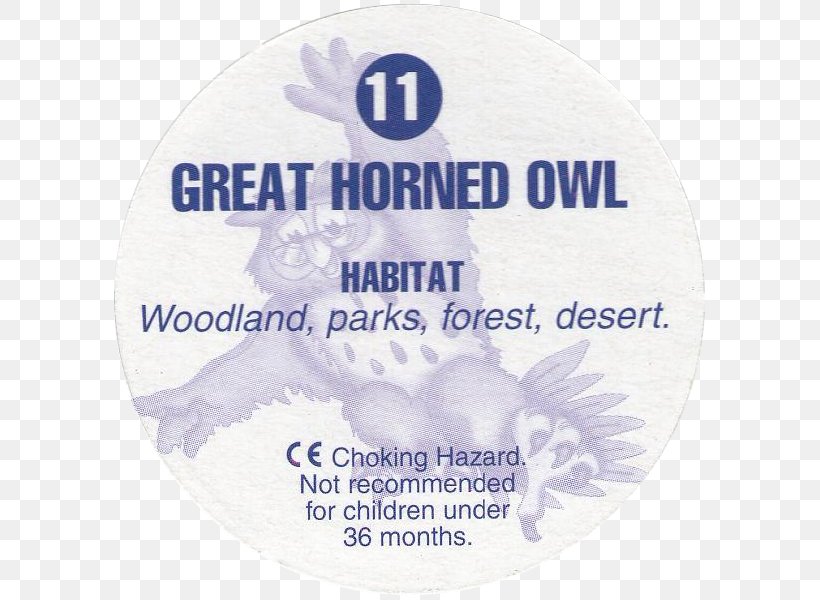 Bird Of Prey Milk Caps Great Horned Owl, PNG, 600x600px, Bird, Bird Of Prey, Brand, Cadbury, Eurasian Eagleowl Download Free
