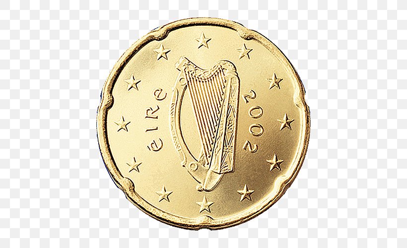 Ireland Irish Euro Coins Wh Münzprüfer Dietmar Trenner GmbH, PNG, 500x500px, 1 Cent Euro Coin, 1 Euro Coin, 2 Euro Coin, 20 Cent Euro Coin, Ireland Download Free