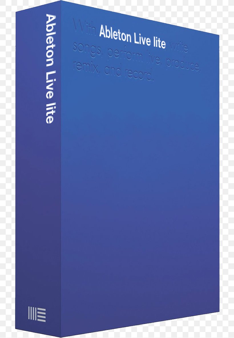 Ableton Live Product Design Brand, PNG, 819x1181px, Ableton Live, Ableton, Blue, Brand, Electric Blue Download Free