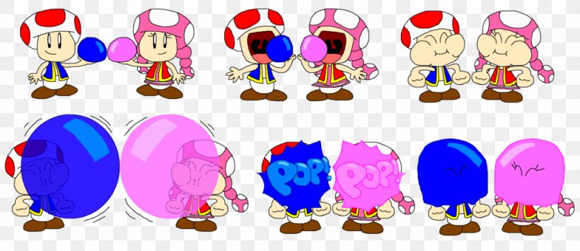 Chewing Gum Captain Toad: Treasure Tracker Bubble Gum, PNG, 1024x444px, Chewing Gum, Art, Art Pop, Bubble, Bubble Gum Download Free
