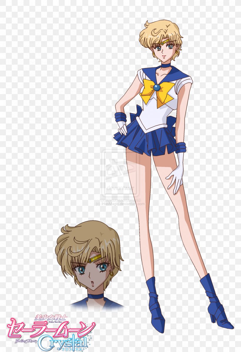 Sailor Uranus Sailor Moon Sailor Venus Sailor Neptune Sailor Mars, PNG, 1280x1869px, Watercolor, Cartoon, Flower, Frame, Heart Download Free