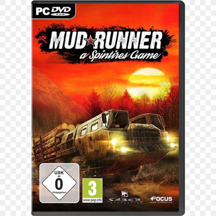 Spintires: MudRunner Video Game Amazon.com PC Game, PNG, 1024x1024px, Spintires Mudrunner, Amazoncom, Computer Software, Game, Mod Download Free