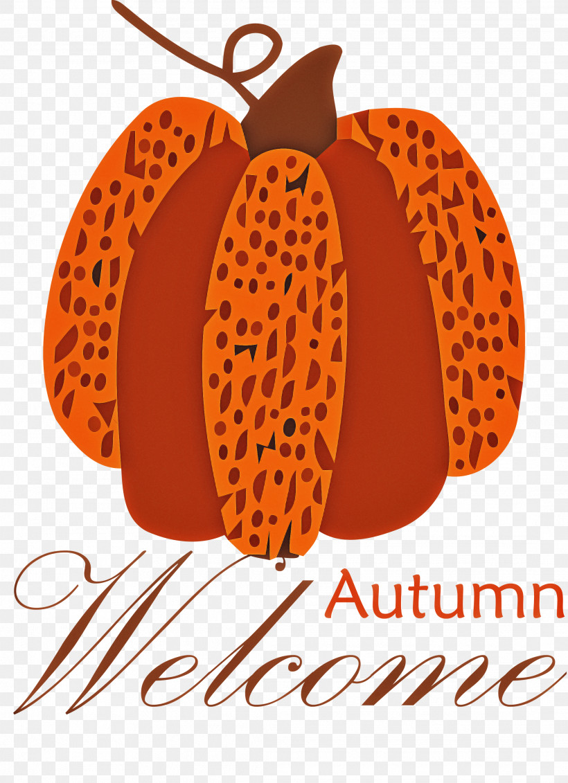 Welcome Autumn, PNG, 2174x3000px, Welcome Autumn, Fruit, Meter, Pumpkin, Wall Decal Download Free