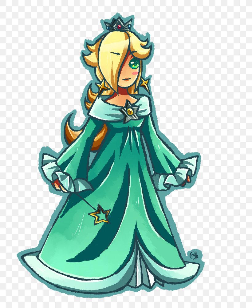 Drawing Wii Rosalina DeviantArt, PNG, 800x1000px, Drawing, Art, Costume Design, Deviantart, Digital Art Download Free