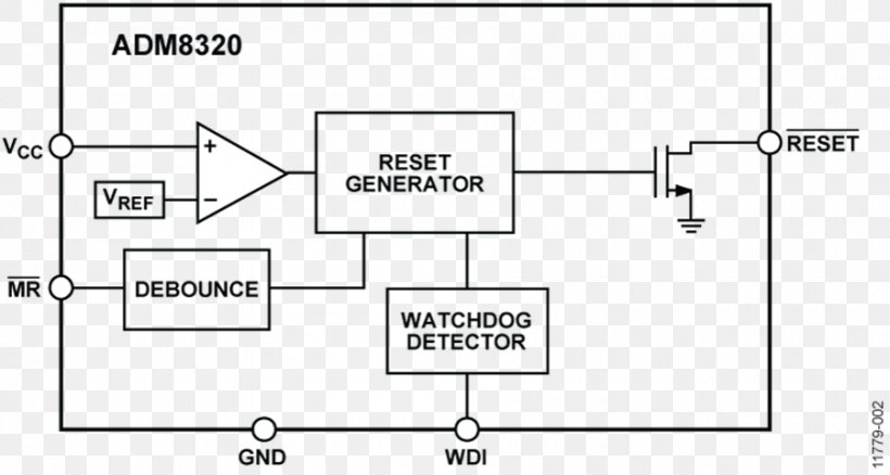 Watchdog Timer Datasheet Electronic Circuit Electric Potential Difference Electrical Network, PNG, 900x481px, Watchdog Timer, Area, Black And White, Brand, Circuit Diagram Download Free