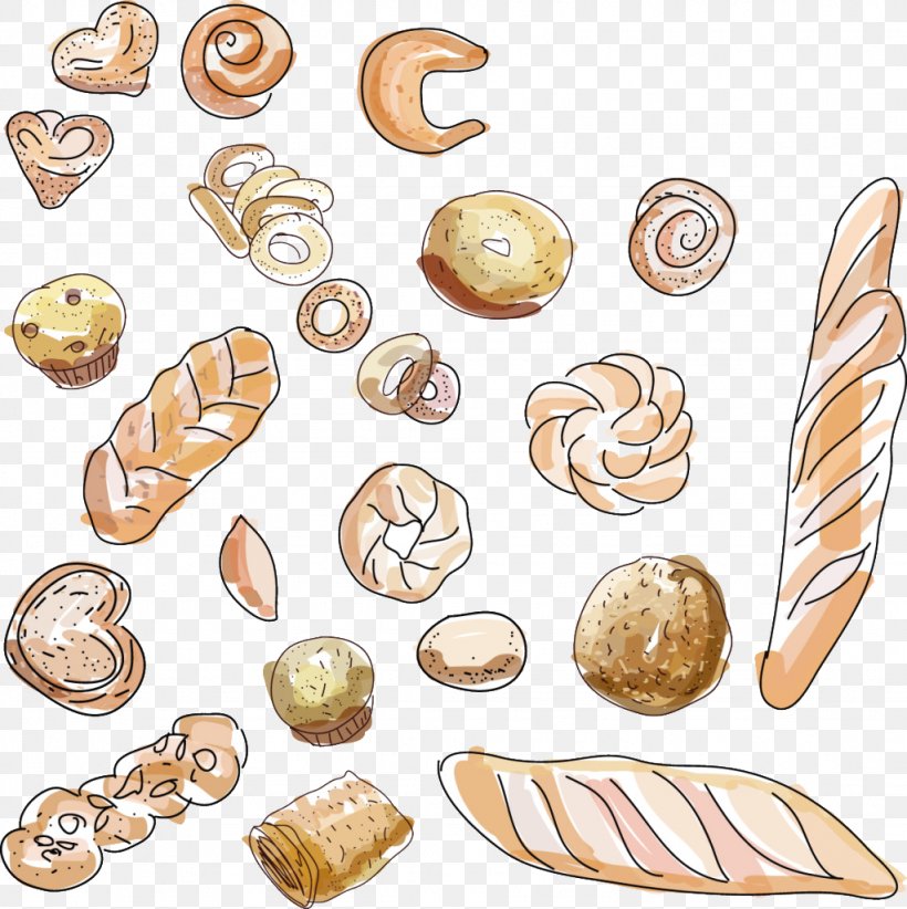 Bread Cartoon Cake, PNG, 1024x1027px, Bread, Cake, Cartoon, Comics, Drawing Download Free