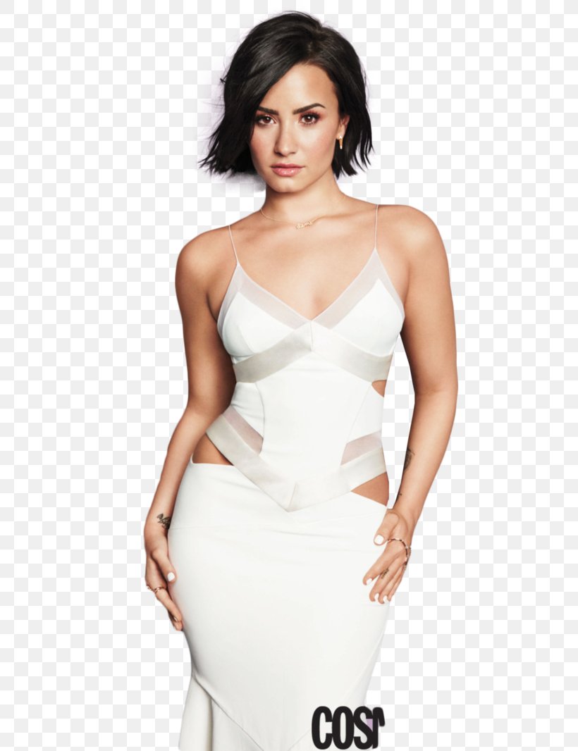 Demi Lovato KIIS-FM Jingle Ball Cosmopolitan Singer-songwriter Celebrity, PNG, 749x1066px, Watercolor, Cartoon, Flower, Frame, Heart Download Free