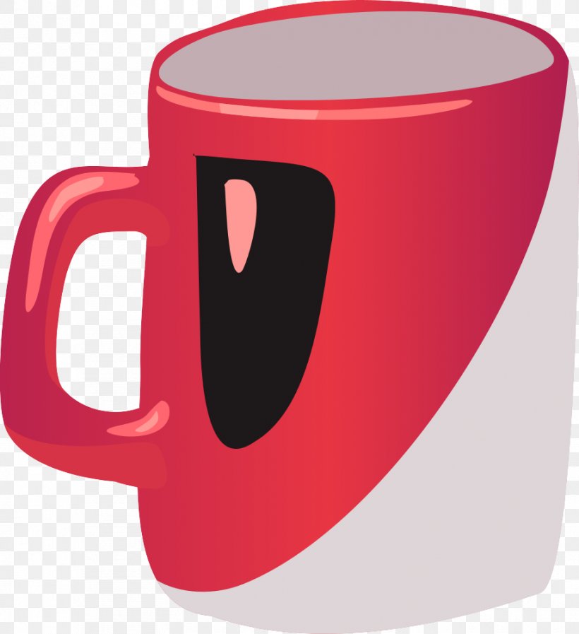 Mug Coffee Cup Tableware Clip Art, PNG, 914x1000px, Mug, Animation, Coffee, Coffee Cup, Color Download Free