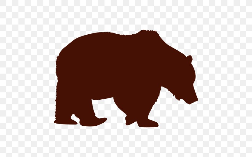 Polar Bear American Black Bear Clip Art, PNG, 512x512px, Bear, American Black Bear, Autocad Dxf, Brown Bear, Carnivoran Download Free