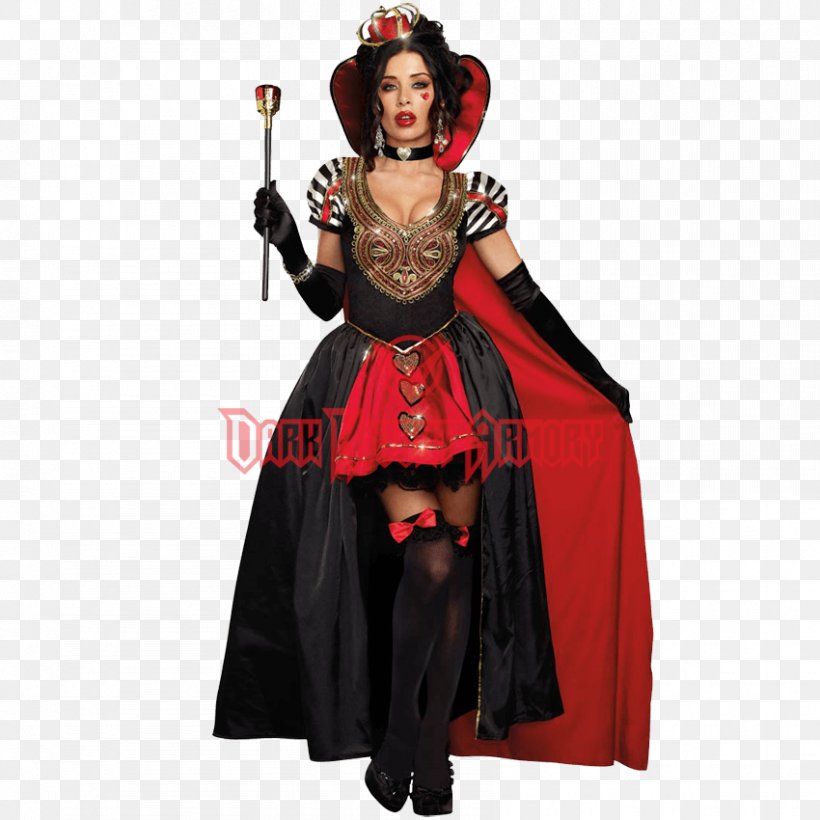 Queen Of Hearts Red Queen Halloween Costume Costume Party, PNG, 850x850px, Queen Of Hearts, Adult, Clothing, Clothing Accessories, Costume Download Free