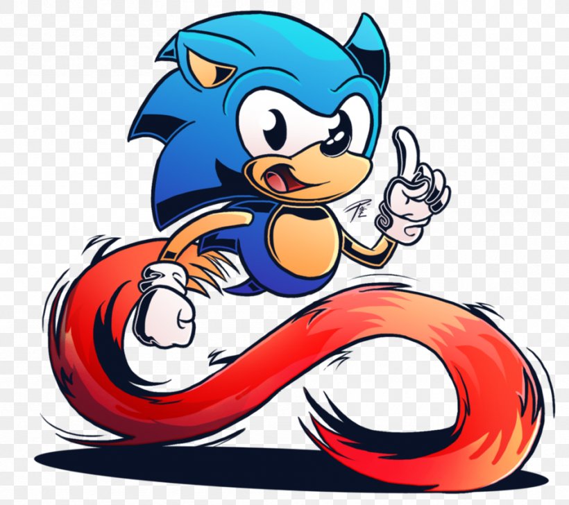 Sonic Mania Tails Drawing Art, PNG, 948x842px, Sonic Mania, Animated Cartoon, Art, Artist, Artwork Download Free