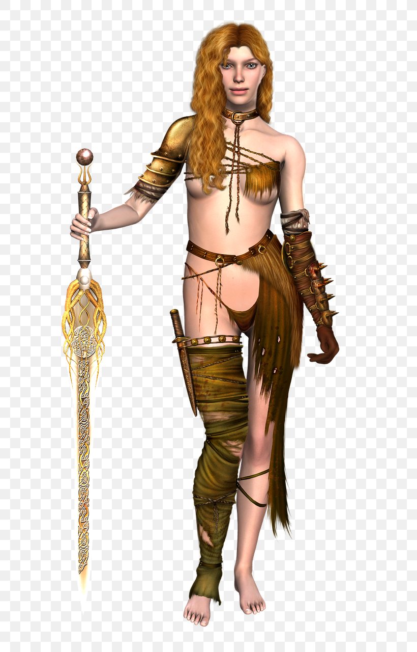 Birka Female Viking Warrior Body Armor Sword Image, PNG, 640x1280px, Watercolor, Cartoon, Flower, Frame, Heart Download Free