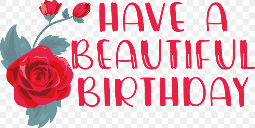 Birthday Happy Birthday Beautiful Birthday, PNG, 3000x1513px, Birthday, Beautiful Birthday, Cut Flowers, Floral Design, Flower Download Free