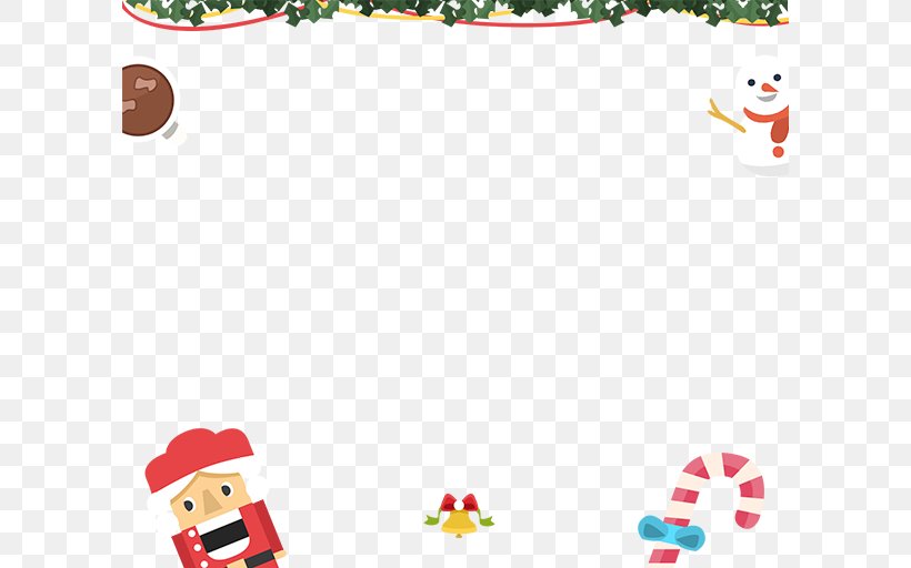 Christmas Border, PNG, 600x512px, Santa Claus, Area, Art, Cartoon, Christmas Download Free