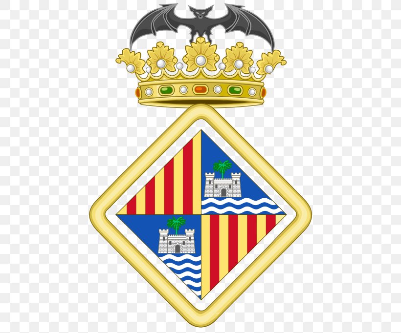 Escudo De Palma De Mallorca Coat Of Arms Of Barcelona Mallorca Digital Kingdom Of Majorca, PNG, 466x682px, Escudo De Palma De Mallorca, Area, Bat, Brand, Coat Of Arms Download Free