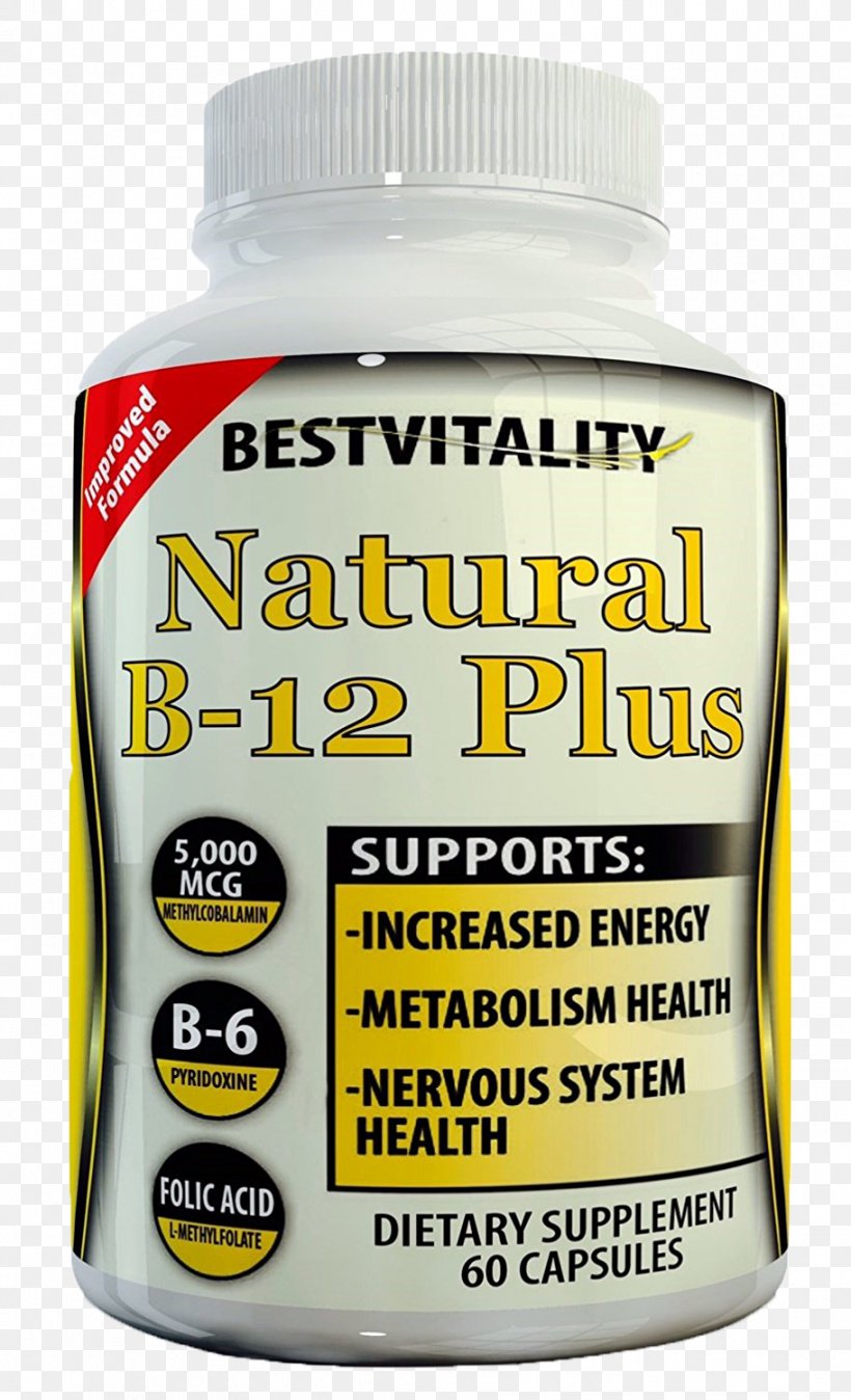 Dietary Supplement B Vitamins Vitamin B-12 Folate Methylcobalamin, PNG, 912x1500px, Dietary Supplement, B Vitamins, Capsule, Diet, Folate Download Free