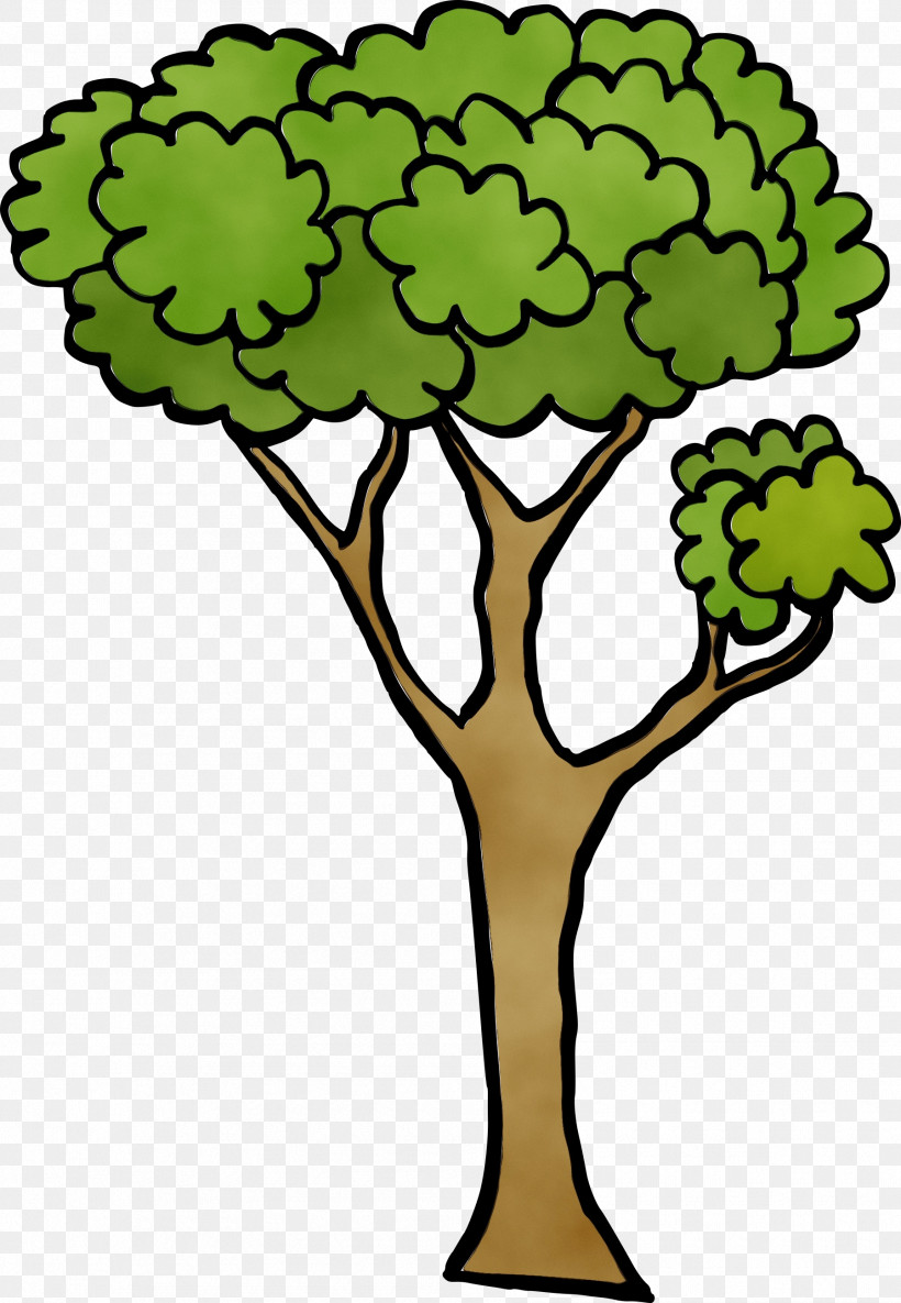 Leaf Plant Stem Tree Green Meter, PNG, 1799x2600px, Watercolor, Behavior, Branching, Flower, Green Download Free