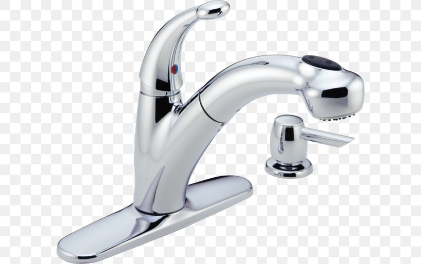 Moen Tap Kitchen Soap Dispenser Sink, PNG, 600x514px, Moen, Bathroom, Bathtub, Handle, Hardware Download Free