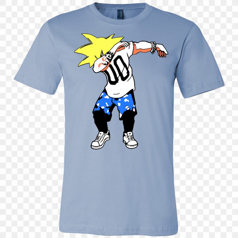 Goku T-shirt Gohan Vegeta Super Saiyan, PNG, 1000x1000px, Goku, Active Shirt, Blue, Bluza, Brand Download Free