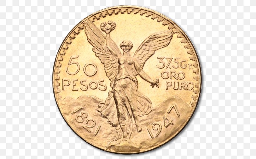Mexico Mexican Peso Centenario Gold Coin, PNG, 511x511px, Mexico, Centenario, Coin, Copper, Currency Download Free
