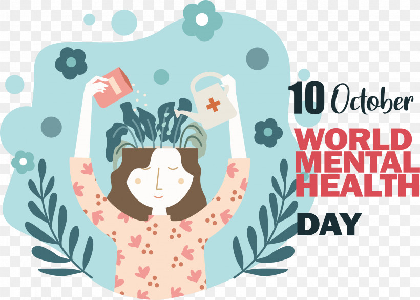 World Mental Health Day, PNG, 3323x2373px, World Mental Health Day, Global Mental Health, Mental Health, Mental Illness, World Health Day Download Free