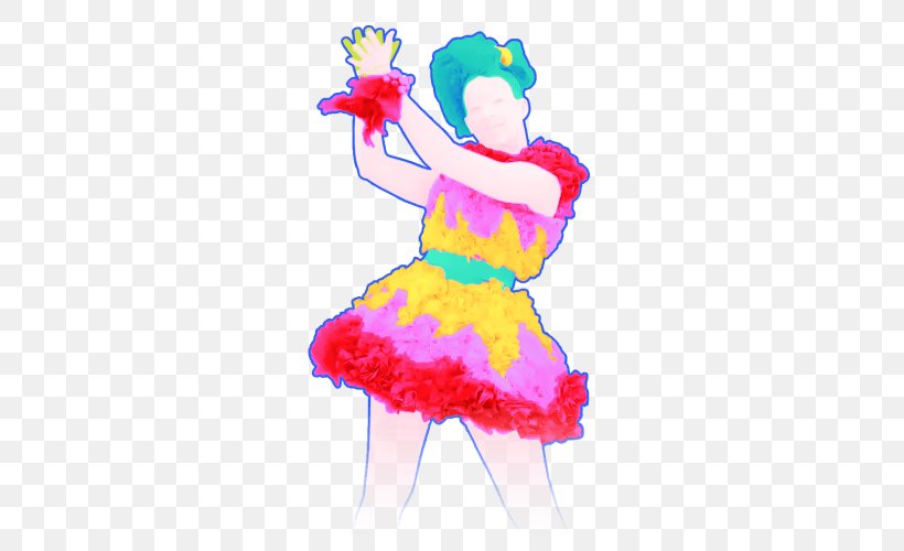 Just Dance 2016 Just Dance Now Just Dance 2017 Better When I'm Dancin', PNG, 500x500px, Watercolor, Cartoon, Flower, Frame, Heart Download Free